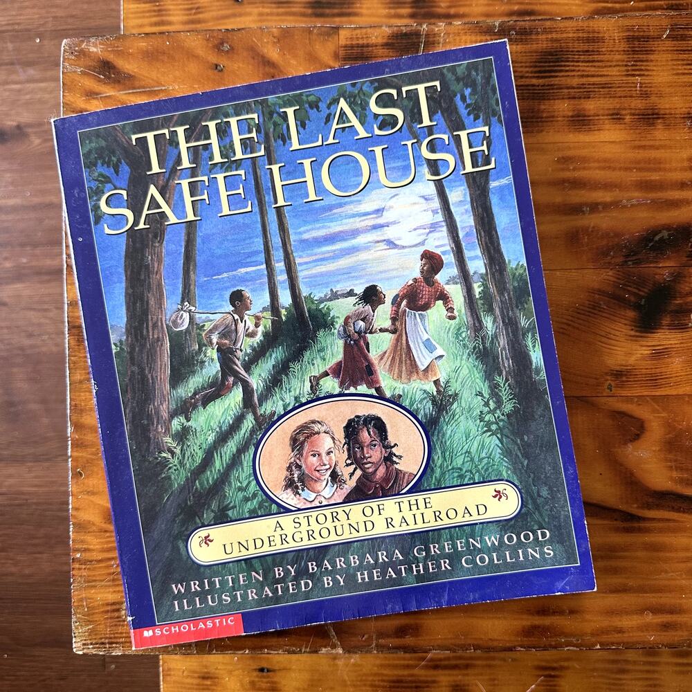 Vintage 1999 The Last Safe House The Underground Railroad Paperback Book